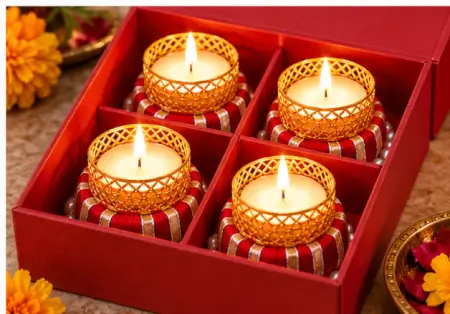 8aCpJsX5lmWjpbTFaPs5e11n4AipoZdUE08Eh9Zw.webp Arooman Red Metal Tealight Candle Holders for Home Décor – Set of 4 ( default, OS )